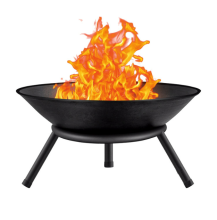 Outdoor garden wood burning brazier backyard cast iron steel fire pit charcoal fire bowl