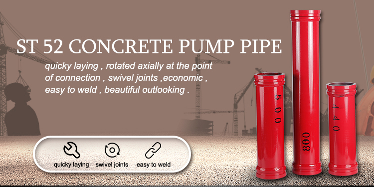 5 Inch 90 Degree Concrete Pump Pipe Elbow Used For Schwing Pumps