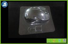 Pharmaceutical clamshell PVC blister packaging , transparen