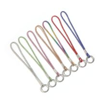 Customizable Rhinestone Bling Cell Phone Straps and Mobile Neck Straps in Various Styles