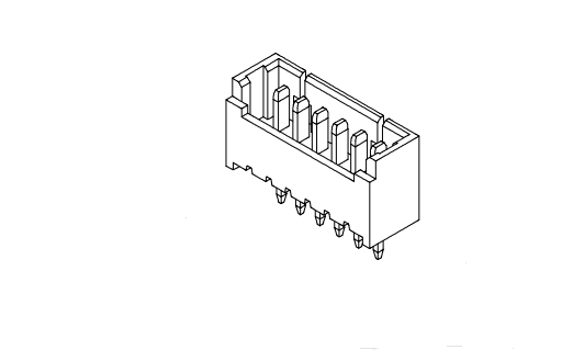 Pitch de 1,25 mm 180 ° Wafer AW1251V-XP