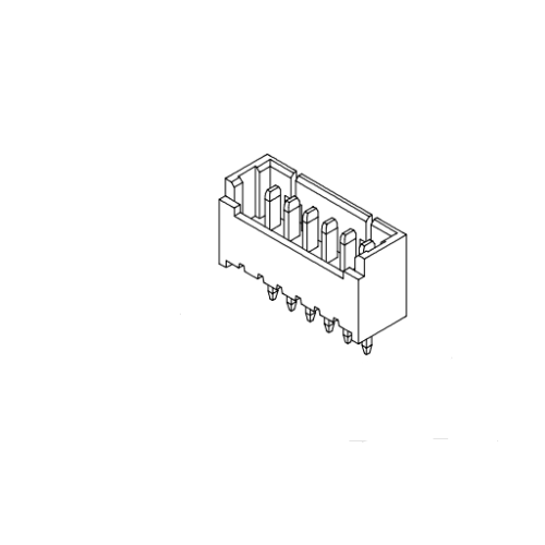 1.25mm padang 180 ° wafer AW1251V-XP