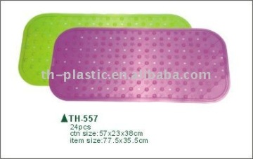 sales promotion flower shape bath mat