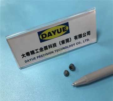 Customized tungsten carbide nozzle for injection valve