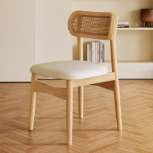 nordic solid wood dining chair