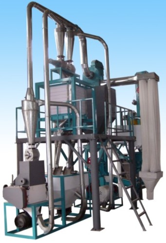 10t Maize Milling Machines/ Small Scale Capacity Maize Mill Equipment (6FTFS-10)