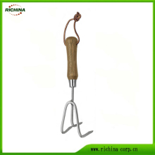 Stainless Steel 3 Prong Cultivator