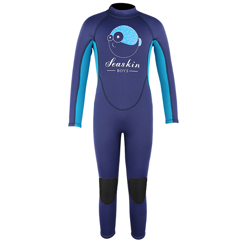 Seackin Boys Long Leg Neoprene CR Καταδύσεις Wetsuits