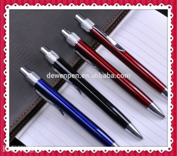 click pen,click ball pen for business,high grade colorful metal click pen