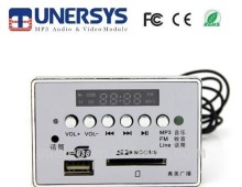 Tunersys customized TM1993 FM car radio USB SD mp3 circuit board with plastic panel