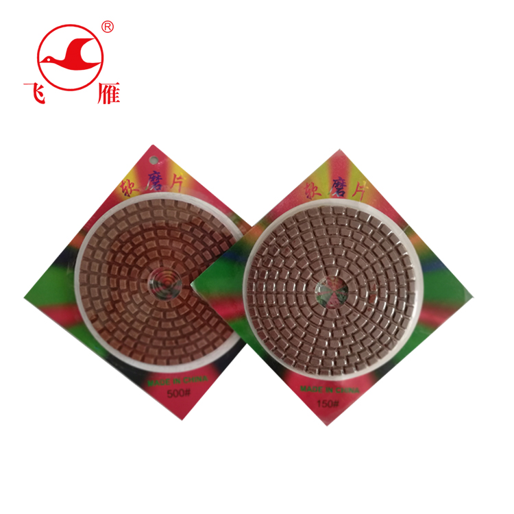 Marble granite floor diamond wet polishing pads for masonry surface polishing