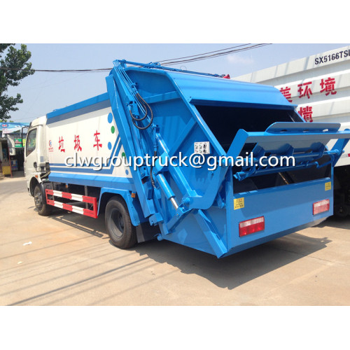 Dongfeng 7CBM Side Mounted Compression Sampah Truck