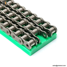 CNC Machined UHMWPE Chain Guide Wear resistant Plastic Chain Guides Type K CTS