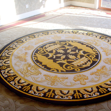 Kashmir Silk Carpet, Customized Design Kashmir Silk Carpet