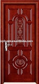 Sapele wood door,solid timber door,100% solid wood door