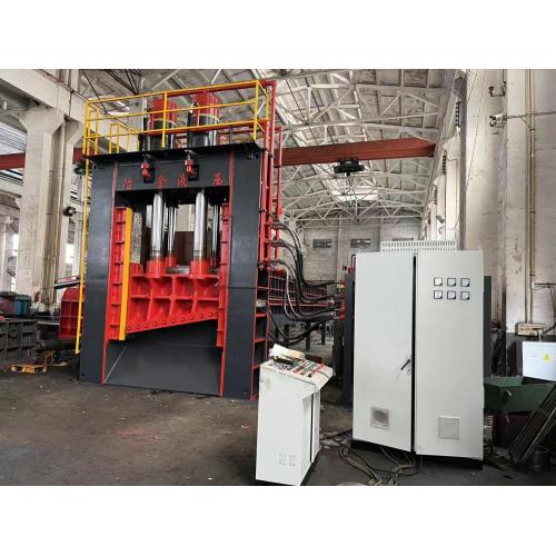 Profil Aluminium Scrap Steel Bar Guillotine Cutting Machine