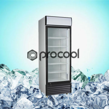 open commercial refrigerator