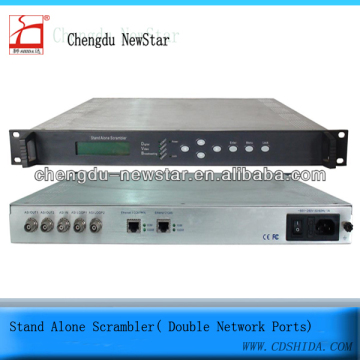 Stand Alone Scrambler( Double Network Ports)frequency video scrambler radio frequency scrambler