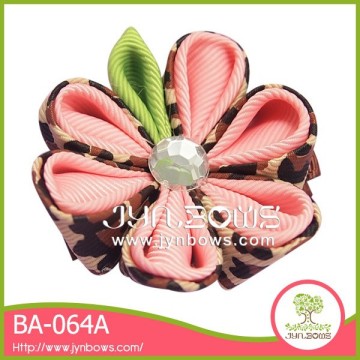 Special shape satin flower ribbon