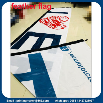 13 Feet 100% Polyester Knife Flying Flags