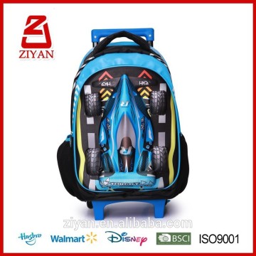 Blue school trolley bags for boys