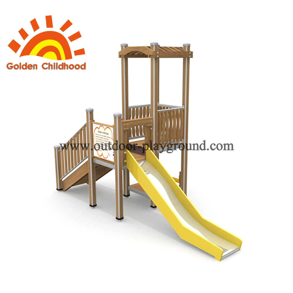 Wooden Playhouse Outdoor Playground Equipment For Sale