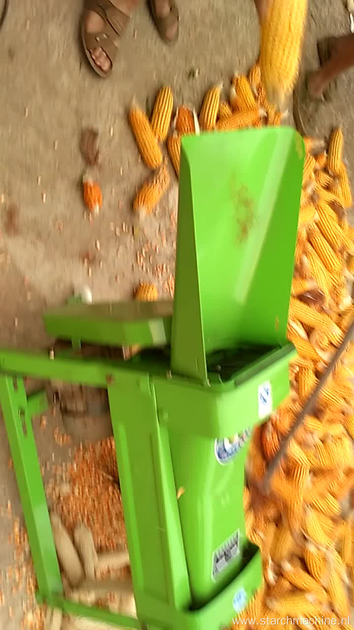 diesel sweet corn sheller machine