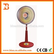 TOP SALE parabolic round solar Osillation halogen heater