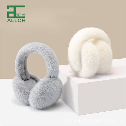 ALLCH Panda Plush Earmuffs - Fashionable Winter Ear Protection