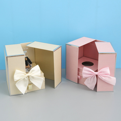 Custom Hard Paper Earring Perfume Packaging Drawer Boxes