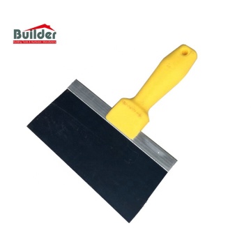 Blue Steel Drywall Taping Knife with Plastic Handle