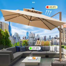 Solar classic Roman umbrella