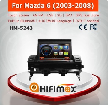 Hifimax car media player for mazda 6 2003-2008 touch screen car dvd mazda 6 mp3 player car audio system