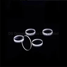 Optical glass rod lens fused silica glass