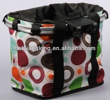 front bicycle basket /collapsible folding cloth baskets