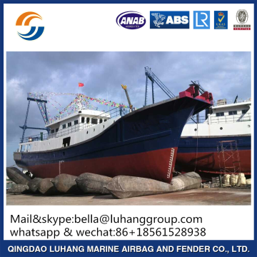 roller ship launching balloon marine airbags