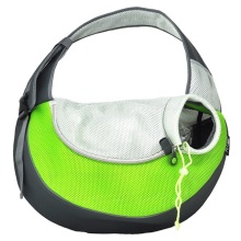 Grüner XLarge PVC und Mesh Pet Sling