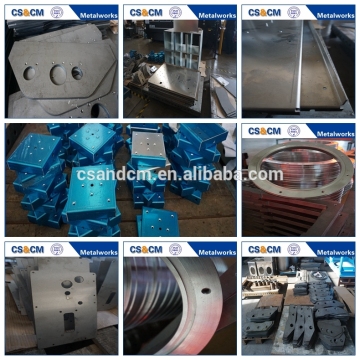 Custom high precision laser cutting service/bending service/welding service