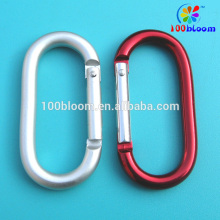 Factory directly wholesale 5cm aluminum racetrack carabiner