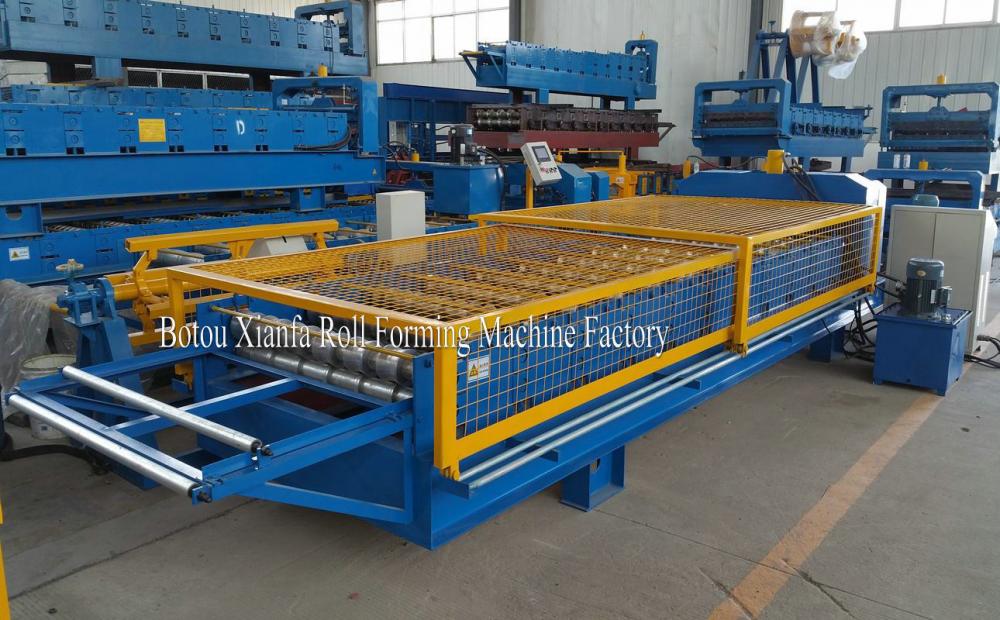 Colored Steel Glazed Tile Roof Roll forming machine