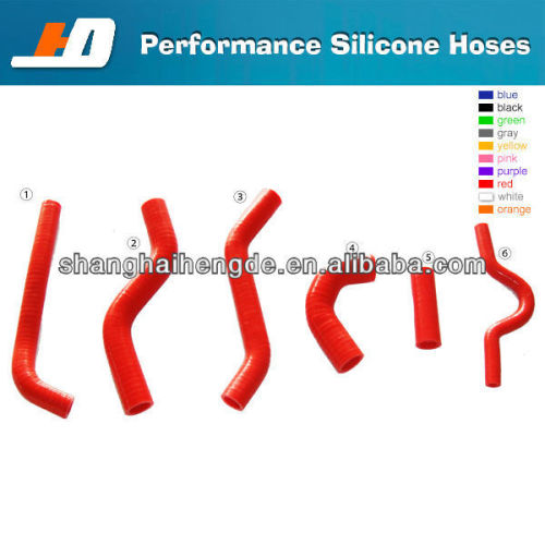 silicone rubber radiator hose For HONDA INTEGRA CIVIC TYPE R DC2 EK9 SILICONE HOSE KITS 2PCS 95-00 1 2 inch hoses