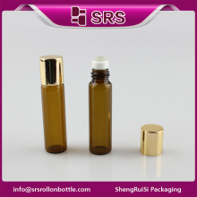 Glass material cosmetic roll on bottle container perfume oils