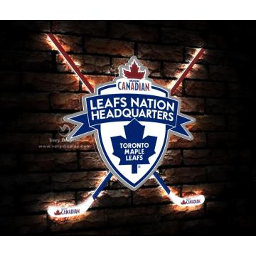 Signe de lumière de bâton de hockey