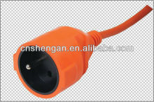 Power plug /male power cord plug/extension cord (VDE certification)