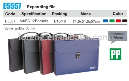 plastic file folder clip leather expandable file folder