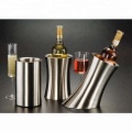 Stainless steel double wall wine cooler