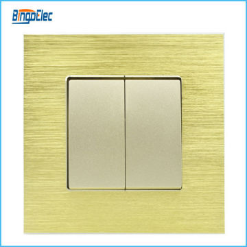 high quality golden pressure wall switch
