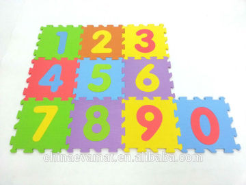 Educational EVA Number Kids Puzzle Mat