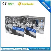 Soft drink marketing advertising promote product video card/video brochure/video gift card