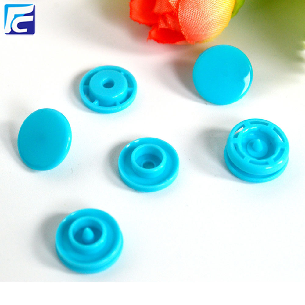 Custom Logo Plastic Snap Fastener For Children Clothes